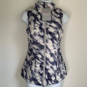 Athleta Down Puffer Vest Jacket